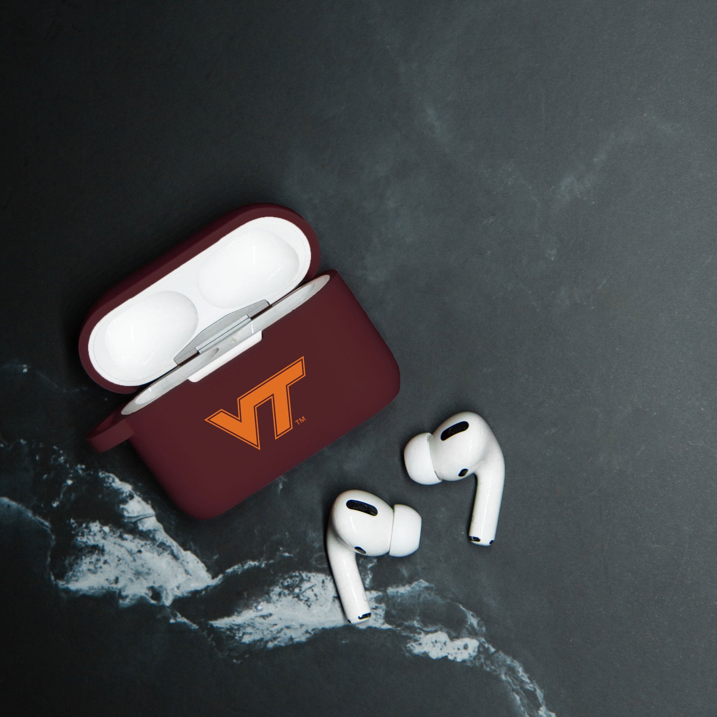 Virginia Tech Hokies AirPods Pro 1 & 2 Case Cover