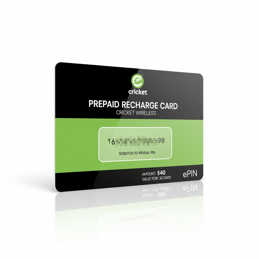 Cricket Wireless $35 e-PIN Top Up (Email Delivery)